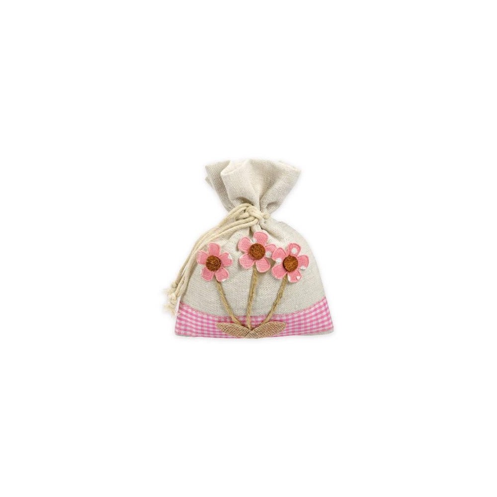 SACCHETTO CFIORI APP ROSA